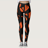 Sinaasappel voor hedendaagse kunst / zwart leggings (Voorkant)