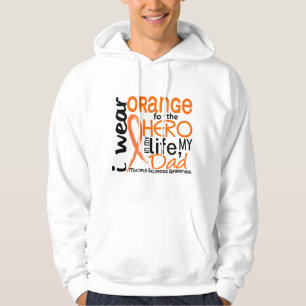 Sinaasappel voor Hero 2 Pa MS multiple sclerose Hoodie