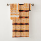 Sinaasappel voor washandsets bad handdoek (Insitu)