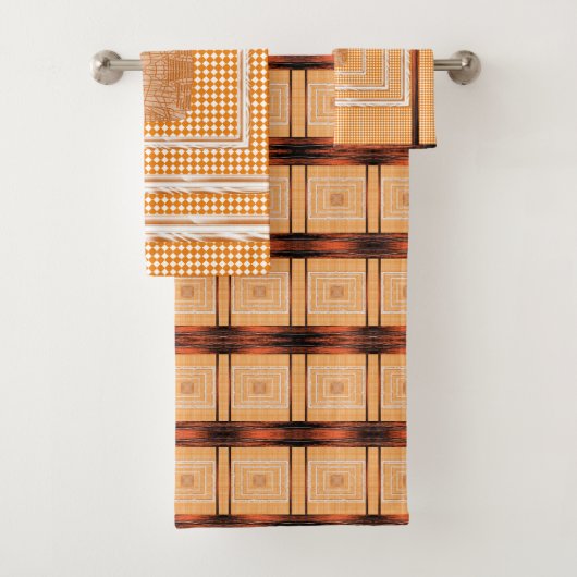 Sinaasappel voor washandsets bad handdoek (Insitu)