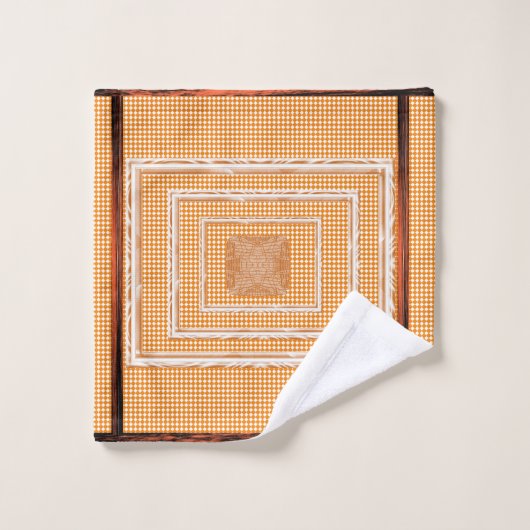 Sinaasappel voor washandsets bad handdoek (Wasdoekje)