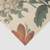 Sinaasappel Wildflower Greenery Decoupage Tissuepapier (Detail)