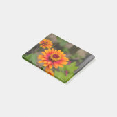  Sinaasappel Zinnia Post-it® Notes (Schuin)
