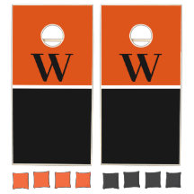 Sinaasappel & Zwart College Monogram