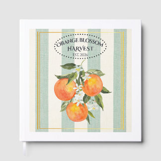 Sinaasappelbloesem - Mediterraan Citrus Label Gastenboek