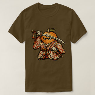 Sinaasappelofficier — Grappig Fruit Hoge-Rang Samo T-shirt