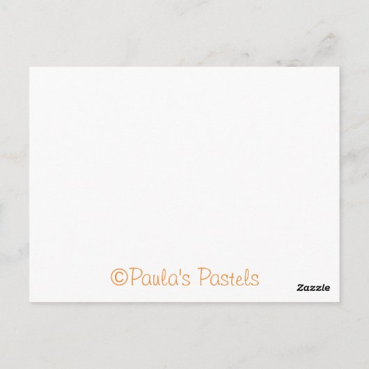 Sinaasappels Briefkaart (Achterkant)