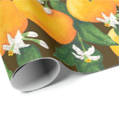 Sinaasappels Cadeaupapier (Rol Hoek)