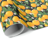 Sinaasappels Cadeaupapier (Rol Hoek)