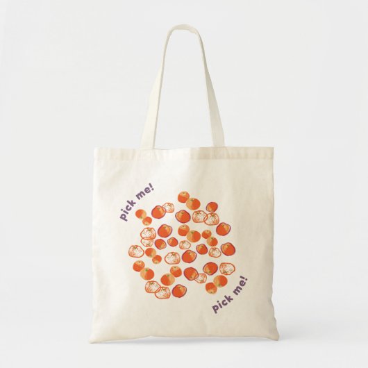 Sinaasappels Canvas tas (Voorkant)