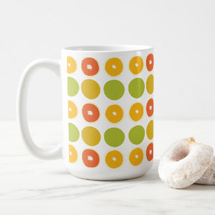 Sinaasappels Citrus Fruits Food Pattern Koffiemok
