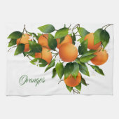 Sinaasappels Citrusvruchten Botanisch Theedoek (Horizontaal)