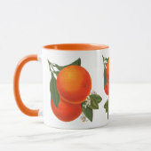 Sinaasappels Crate Art Coffee Mok (Links)