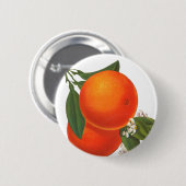 Sinaasappels  Crate Art Ronde Button 5,7 Cm (Voorkant /achterkant)