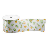 Sinaasappels en Bladpatroon Lint (Spoel)
