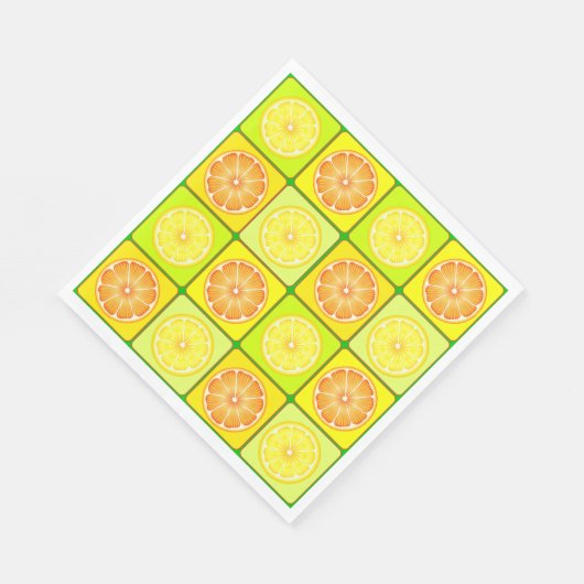 Sinaasappels en luienpapier servetten (Hoek)