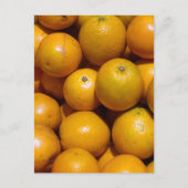 Sinaasappels fruit Florida markt sinaasappel Briefkaart (Voorkant)