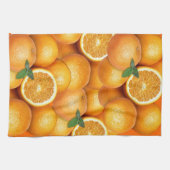 Sinaasappels keukenhanddoek 🍊 (Horizontaal)