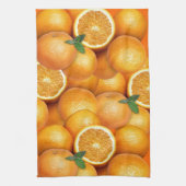 Sinaasappels keukenhanddoek 🍊 (Verticaal)