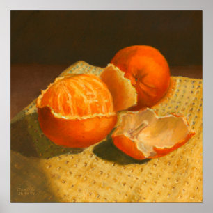 Sinaasappels Kunst Poster