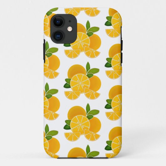 Sinaasappels, oranje plakken, citrusvruchten Case-Mate iPhone case (Achterkant)