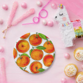 Sinaasappels Papieren Bordje (Feest)