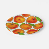 Sinaasappels Papieren Bordje (Gekanteld)