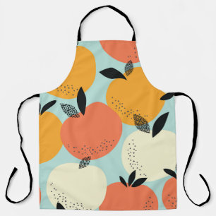 Sinaasappels Pattern: Levendig naadloos ontwerp. Schort