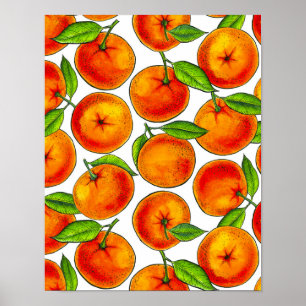 Sinaasappels Poster