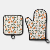 Sinaasappels Pot Holder Set (Voorkant)