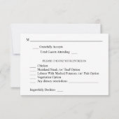 Sinaasappels Rustic Holiday met Meal RSVP 2 (Achterkant)