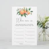 Sinaasappels tak - Waar was ons vrijgezellenfeest? (Staand voorkant)