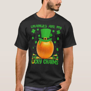 Sinaasappels zijn mijn gelukzalige Oranje vruchten T-shirt