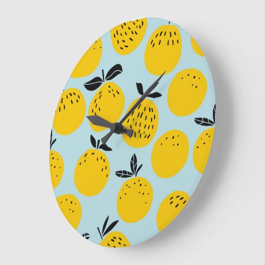 Sinaasappels Zomer: Vruchtbare Patroon Grote Klok (Hoek)