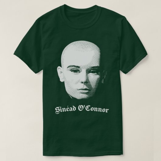 Sinad OConnor wax model meme T-shirt (Design voorkant)