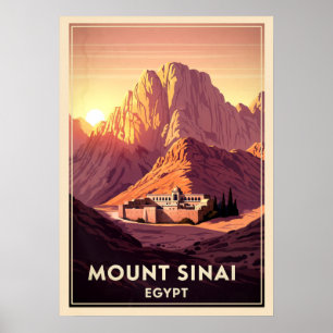 Sinaï Egypte V05 Poster