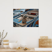 Sinbad the Sailor Cat Poster (Keuken)