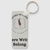 SinC: Waar schrijvers tot de Sleutelhanger behoren (Achterkant)