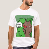 Sincere bear t-shirt (Voorkant)
