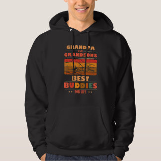 Sincere Grandparents Buddies For Life GRANDPA Gran Hoodie