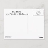 Sincerity Enso, Sumi-e Briefkaart (Achterkant)