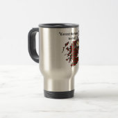 Sinclair Clan Badge Travel Mug (Devant gauche)