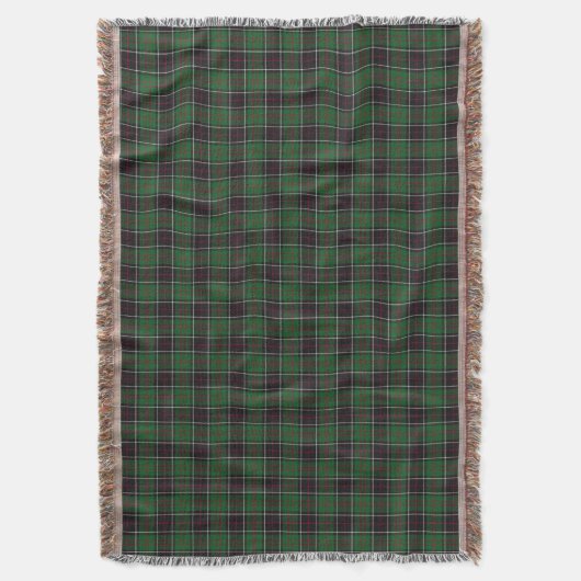 Sinclair Clan Hunting Tartan Variant Pset Deken (Voorkant Verticaal)