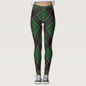 Sinclair Clan Hunting Tartan Variant Pset Leggings (Voorkant)