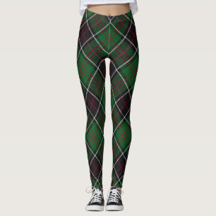 Sinclair Clan Hunting Tartan Variant Pset Leggings