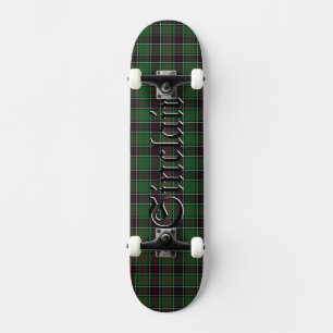 Sinclair Clan Jacht-Tartan Variant Skateboard