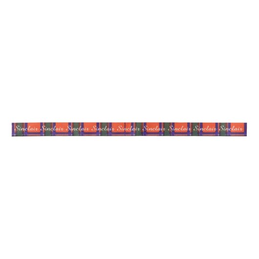 Sinclair clan Pset Scottish tartan Lint (Voorkant)