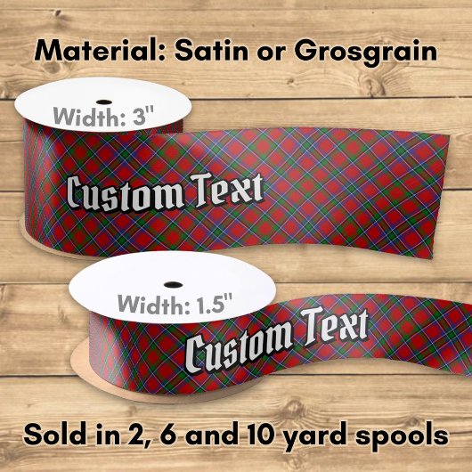 Sinclair Clan Tartan Lint