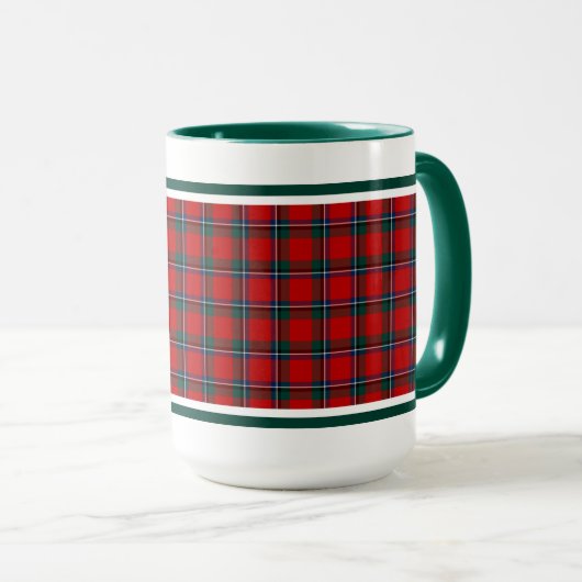 Sinclair Clan Tartan Mok (Voorkant rechts)