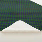 Sinclair tartan bleu vert plaid (3/4)